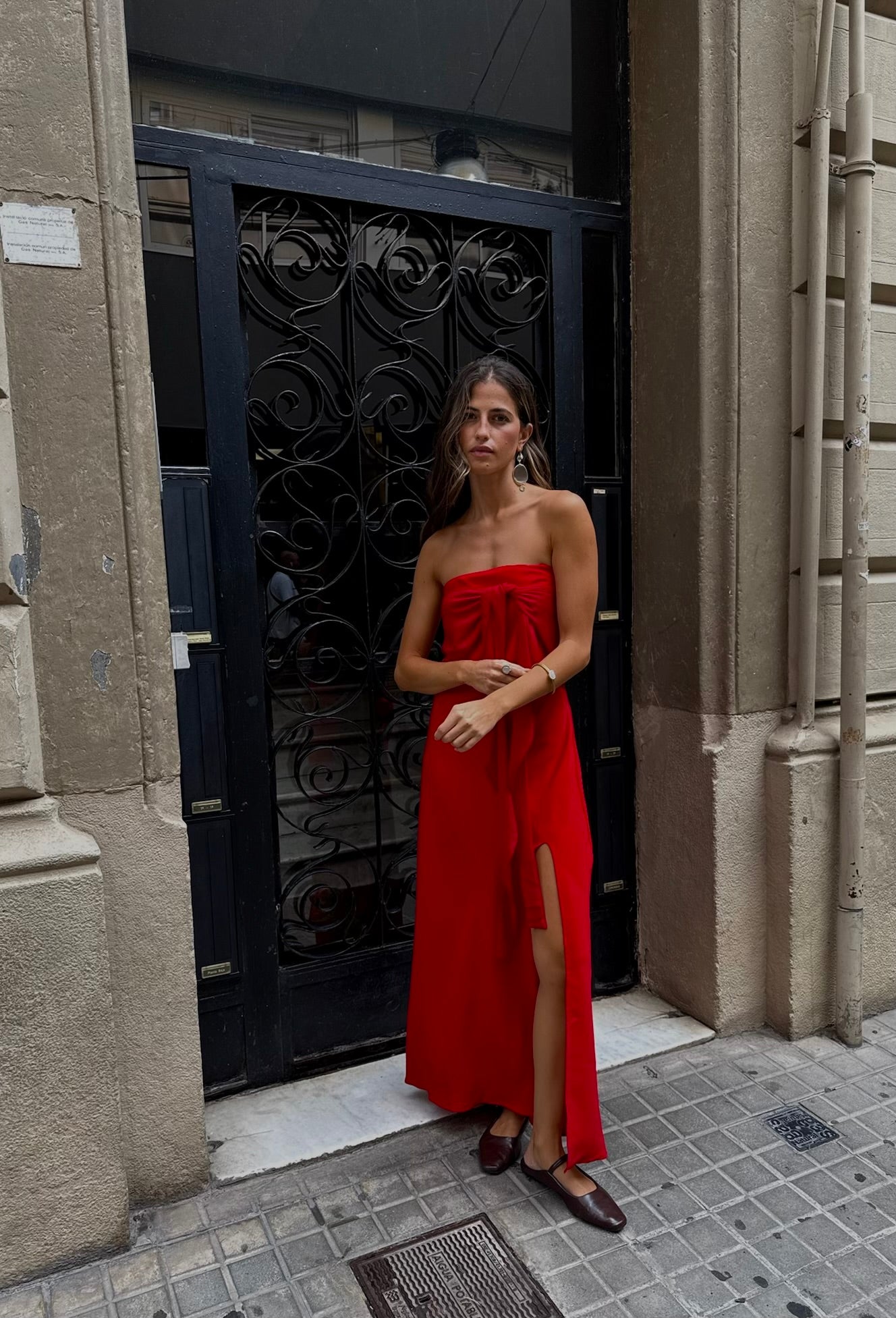 Vestido Alba Rojo