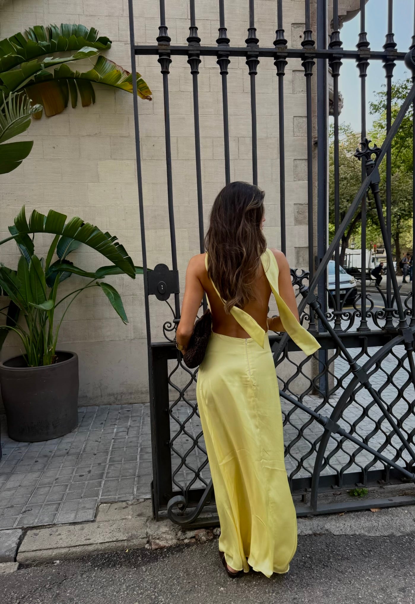 Vestido Nuria Amarillo