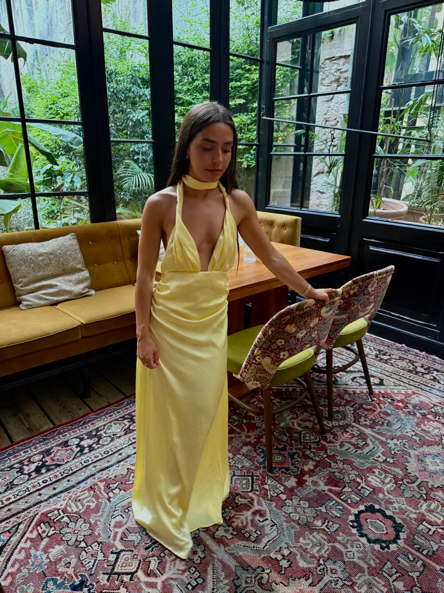 Vestido Nuria Amarillo