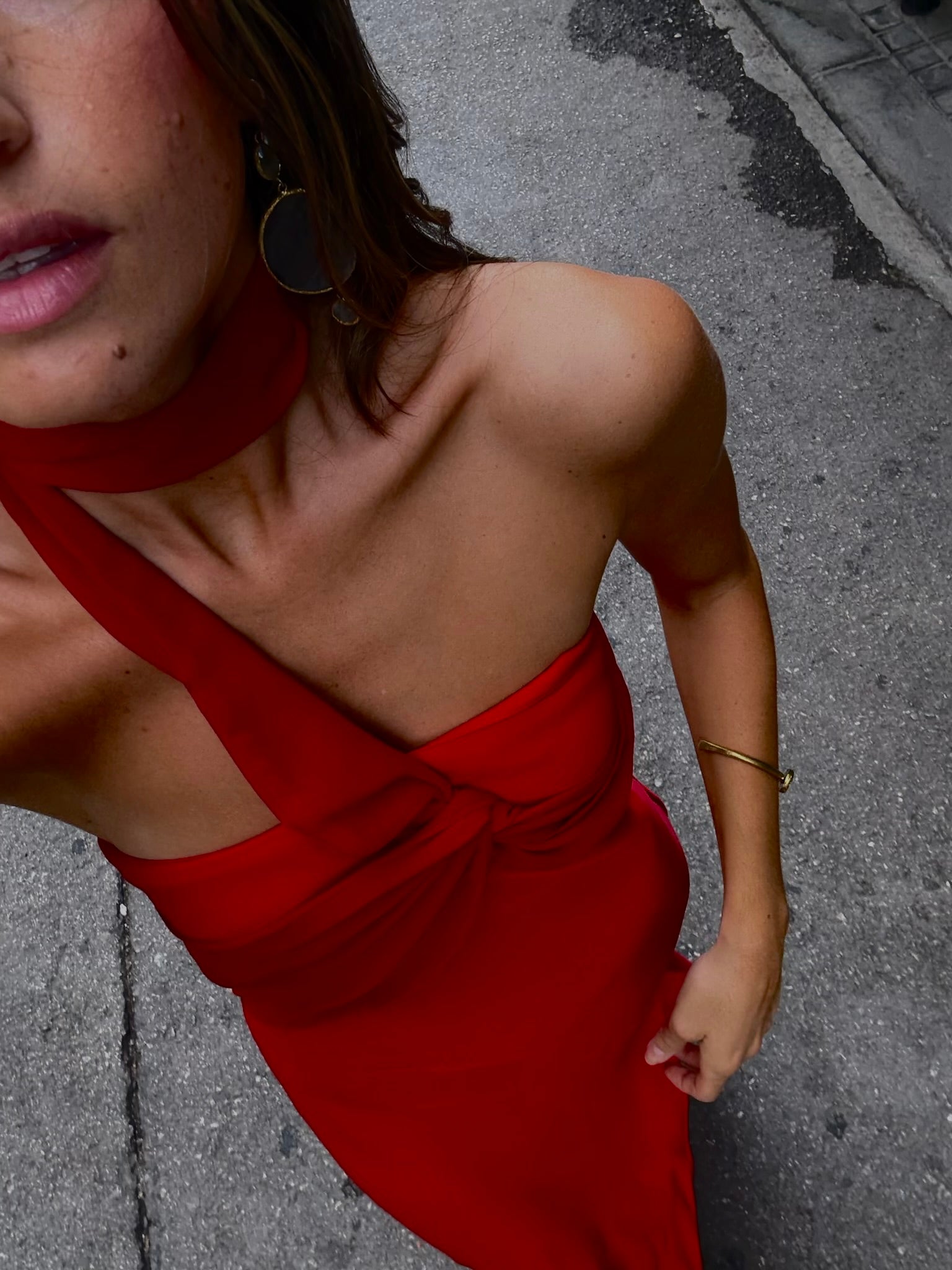 Vestido Alba Rojo