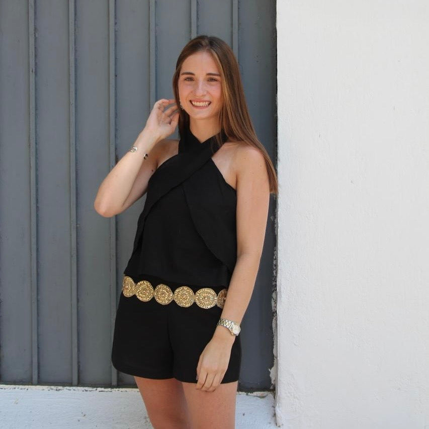 Conjunto Lino Negro