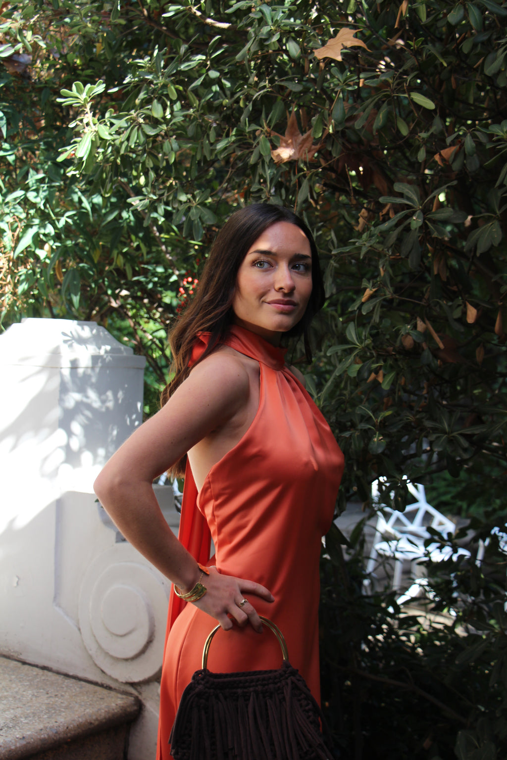 Vestido Candela Naranjo