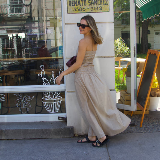 Vestido Aurora Moka