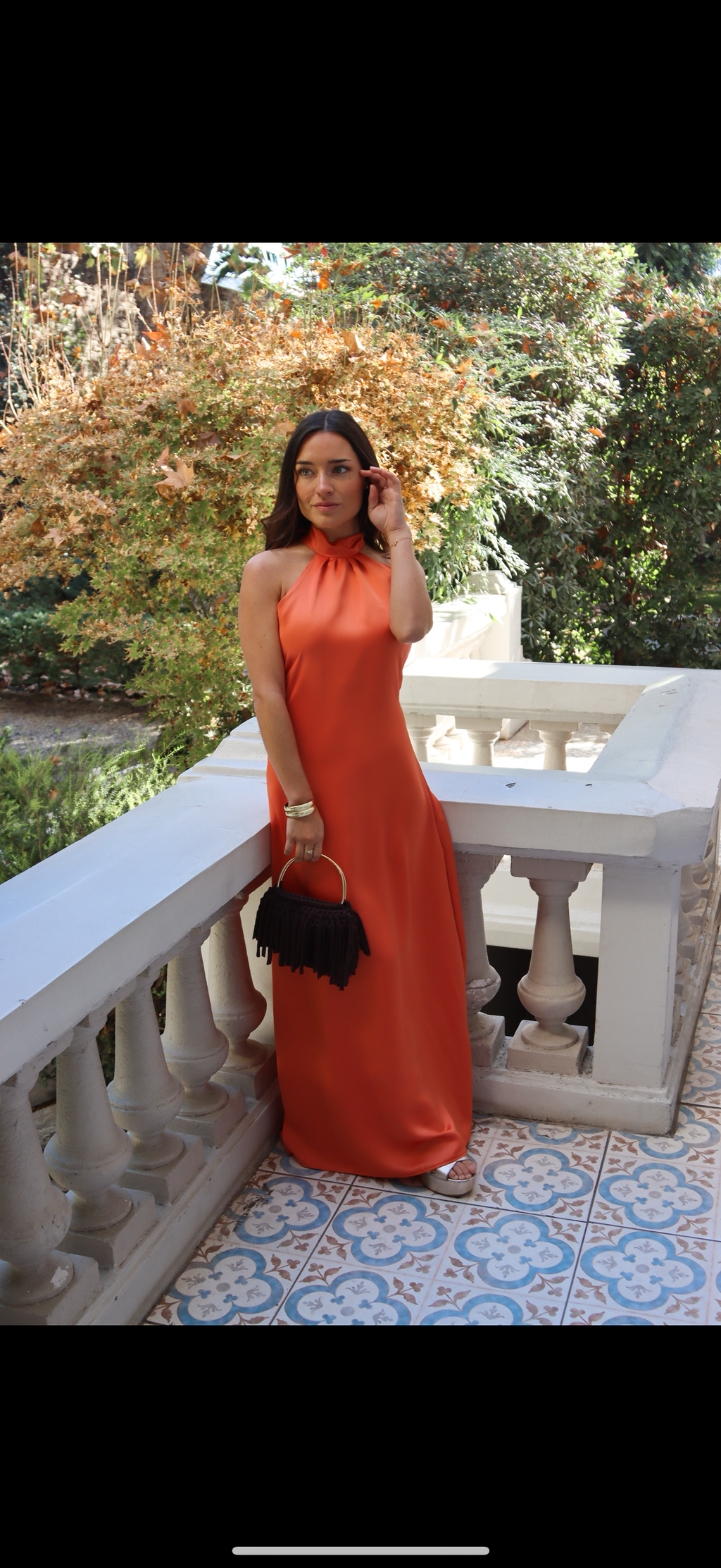 Vestido Candela Naranjo