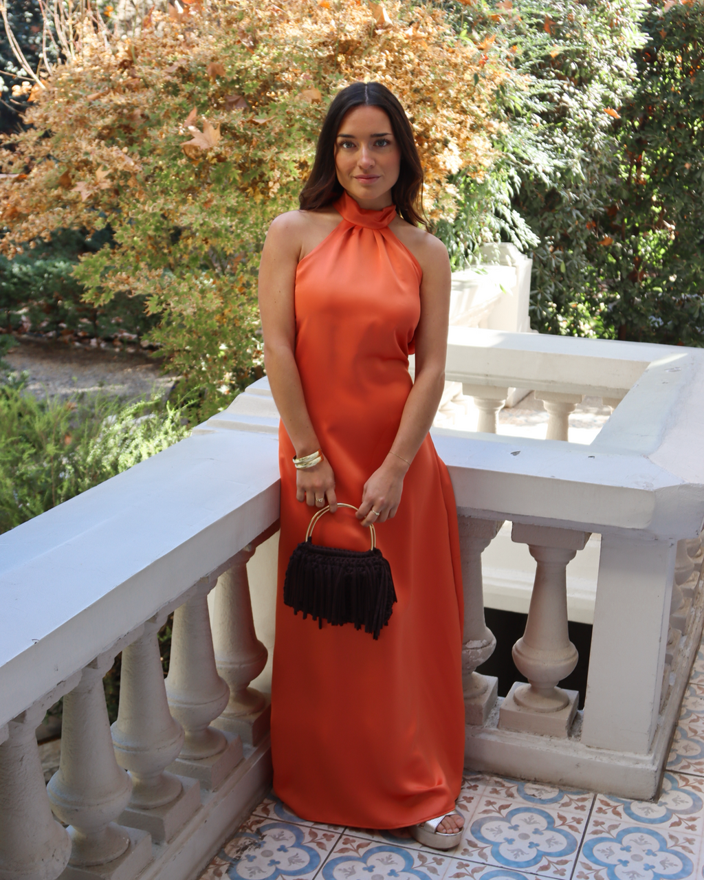Vestido Candela Naranjo